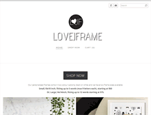 Tablet Screenshot of lovejframe.com